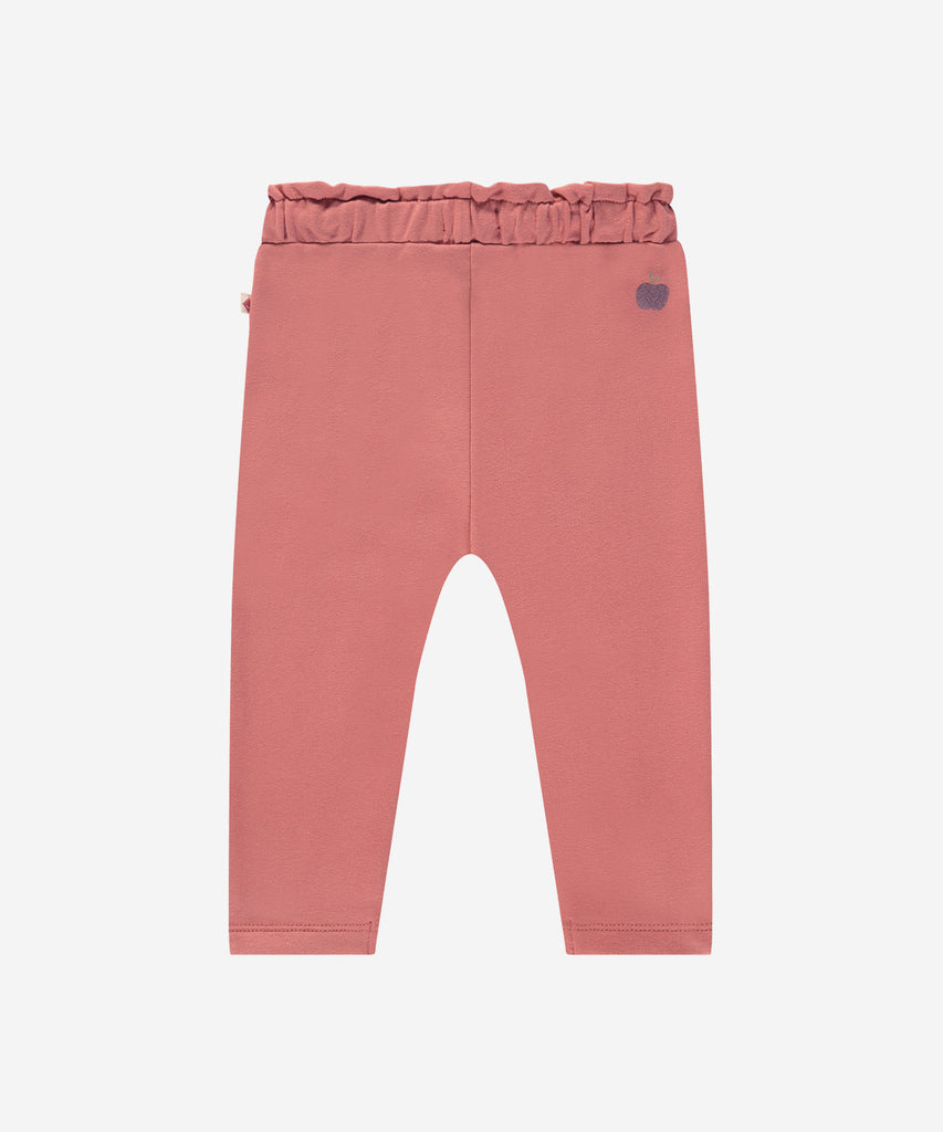 Details:&nbsp; Expertly designed for your little one, these Baby Soft Pants in Rouge provide a comfortable fit with their elastic waistband. Perfect for everyday wear, these baby jogg pants are a must-have for any parent. Stay stylish and comfortable with this essential piece for your baby's wardrobe.&nbsp;
Color: Light moss&nbsp;
Composition: Winter'24 &nbsp;