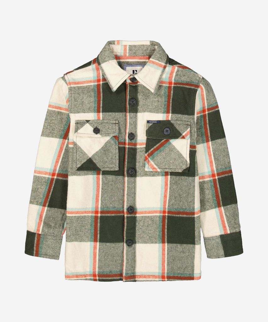 Details: &nbsp;This Checkered Flannel Shirt Jacket Sprout is an essential addition to your wardrobe. Made from high-quality flannel, it features a classic checkered pattern and a comfortable button closure. The practical pockets provide convenient storage for small essentials. Stay warm and stylish with this timeless shirt jacket.&nbsp;
Color: Sprout&nbsp;
Composition:&nbsp; 100% Cotton &nbsp;