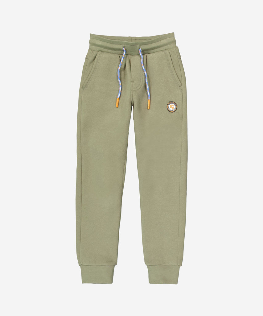 Details: Featuring a sleek, beetle green design, our Jogg Pants provide a comfortable and stylish option for your active lifestyle. Made with an elastic waistband&nbsp; and leg cuffs, these jogging pants offer a snug fit while allowing for ease of movement. Perfect for any workout or casual outing, these pants are a must-have for any wardrobe.&nbsp; Color: Beetle green&nbsp;&nbsp; Composition:&nbsp; 80% Cotton, 20% Polyester &nbsp;