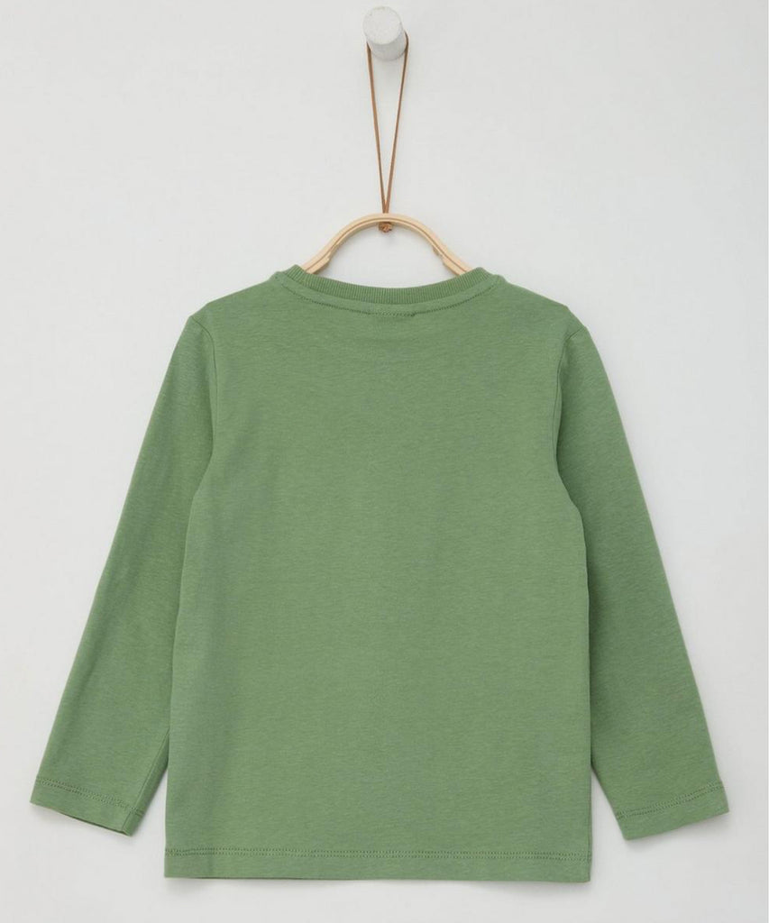 Details: &nbsp;Introducing the LS T-Shirt Team Dino in green pistachio. This long-sleeve t-shirt features a classic round neckline and a dino print on the front. Perfect for those who appreciate style and comfort. Made from high-quality materials for long-lasting wear.&nbsp;
Color: Pistachio&nbsp;
Composition: 100%CO&nbsp;