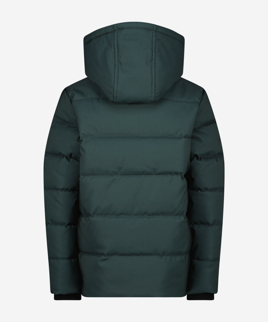 Details: &nbsp;Expertly designed for harsh winter conditions, the Terrel Padded Winter Outdoor Jacket in Dark Green ensures maximum warmth and protection. The fleece lining on the inside provides added insulation, while the contrasting zip closure and convenient pockets add both functionality and style. Stay warm and stylish this winter with Terrel. Color: Dark green&nbsp; Composition:&nbsp; 100% Polyester &nbsp;