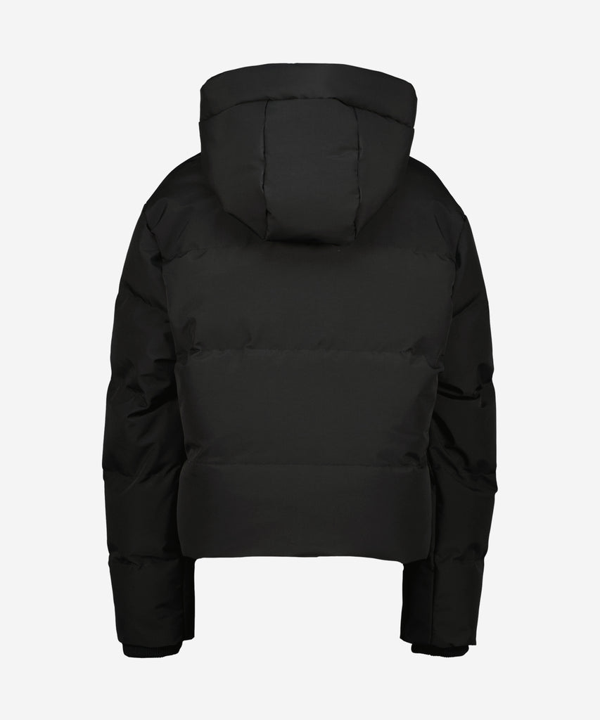 Details: &nbsp;Expertly designed for the coldest winter weather, the Tezia Padded Winter Outdoor Jacket in Deep Black will keep you warm and stylish. Featuring a zip closure for extra insulation and convenient pockets for your essentials, this hooded jacket is a must-have for any outdoor enthusiast. Color: Deep black&nbsp; Composition:&nbsp; 100% Polyester &nbsp;